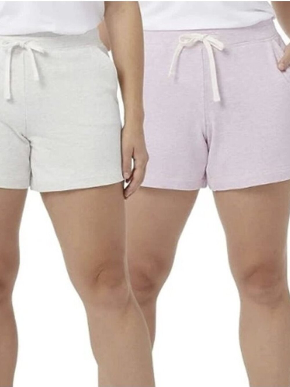 32 Degrees Women's Ultra Soft Cotton Blend Lounge Active Shorts New M 2PK